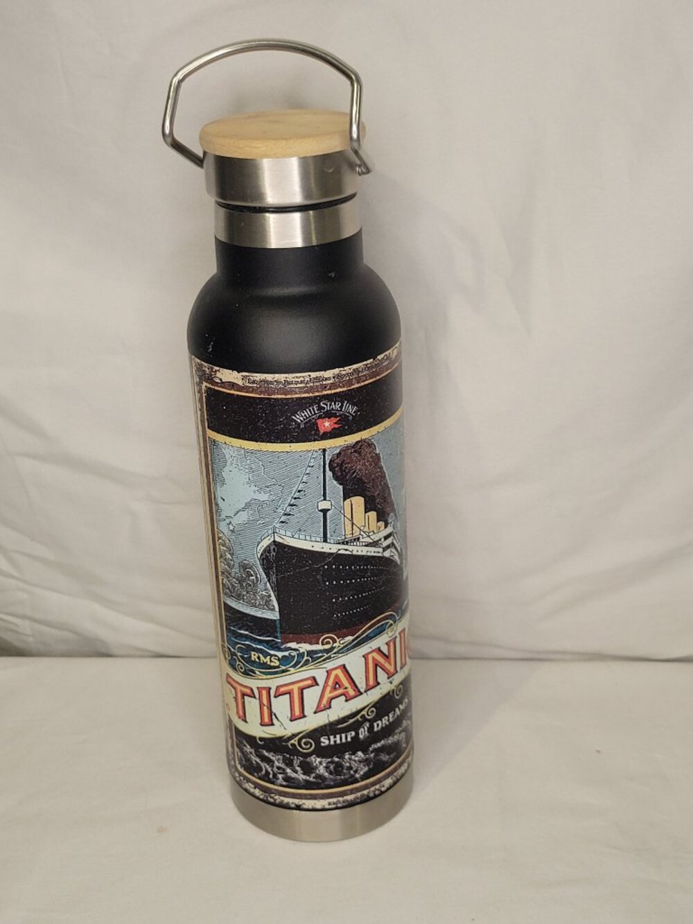 Matte Black Stainless Steel Insulated Bottle
